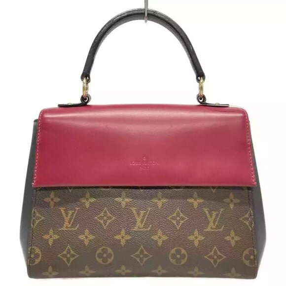 Louis Vuitton Handbags - 100% Authentic LOUIS VUITTON Cluny BB Monogram Bordeaux Navy Handbag 1063-102624
